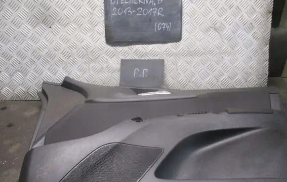 Opel Meriva B Rear door card trim 466229788