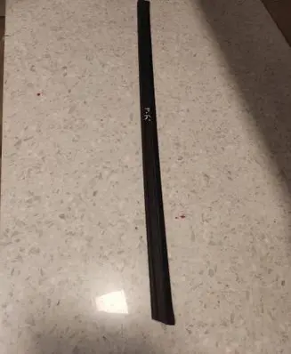 Volvo S80 Front door glass trim molding 18160870905