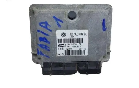 Skoda Fabia Mk1 (6Y) Engine control unit/module 036906034BL-KASACJ 036906034BL