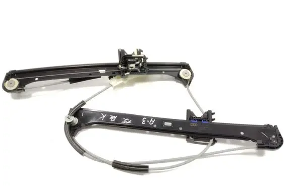 Audi A3 S3 8V Front window lifting mechanism without motor 8V3837461A A000468900
