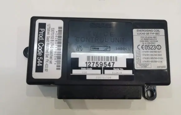 Saab 9-5 Immobilizer control unit/module 12759547 10655578