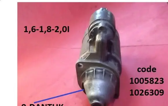 BMW 5 E28 Starter motor 1005823 1026309