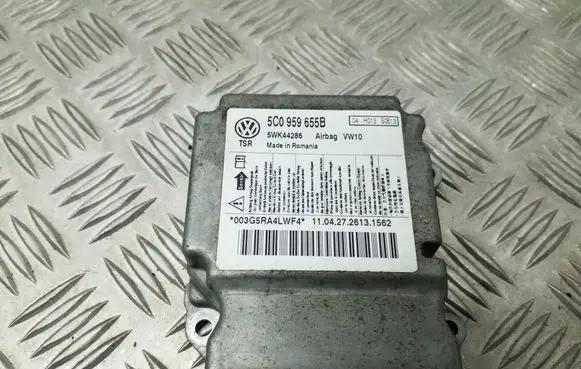 Volkswagen Golf VI Airbag control unit/module 5C0959655B