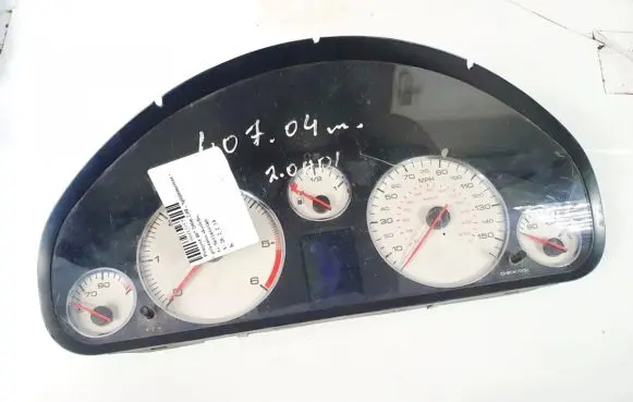 Peugeot 407 Speedometer (instrument cluster) 9651855580
