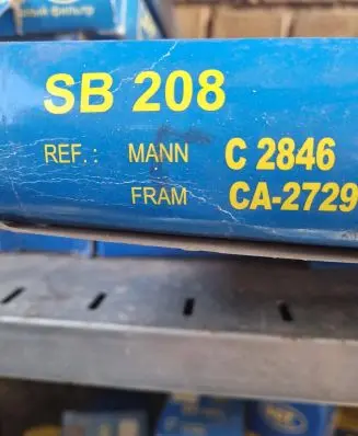 Opel Ascona B Rear air suspension bag/shock absorber CA2729 SB208 C2846