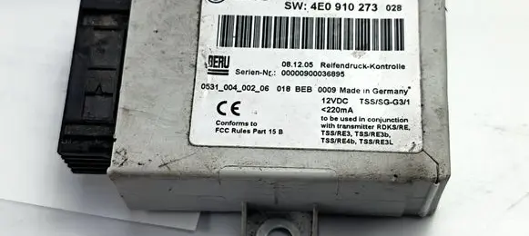 Audi A8 S8 D3 4E Other control units/modules 4E0907273