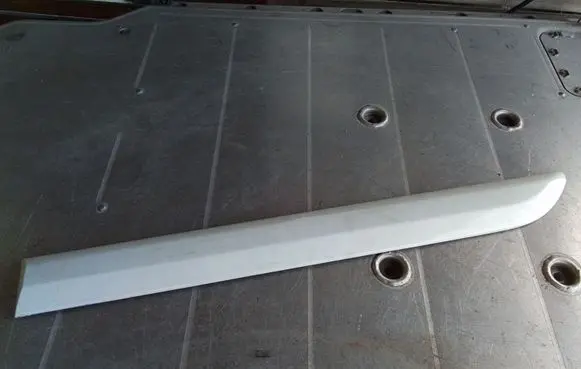 Citroen Jumpy Sliding door trim (molding) 9808748977 9808749277