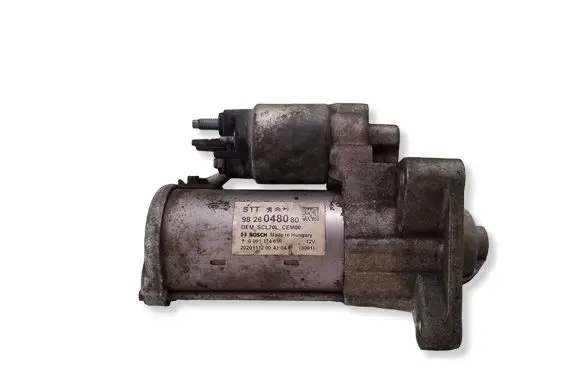 Peugeot Boxer Starter motor 9826048080 0001174636