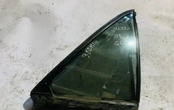 Mazda 626 Rear vent window glass 