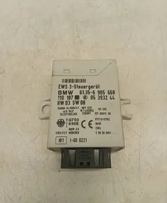 BMW 5 E39 Immobilizer control unit/module 110187 05393244 61356905668