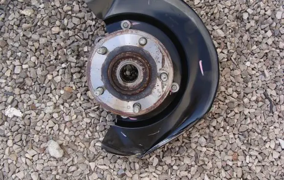 Dodge Journey Front wheel hub spindle knuckle 5171101AC
