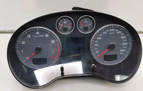 Audi A3 S3 A3 Sportback 8P Speedometer (instrument cluster) 81071521 A2C53321011 8p0920933