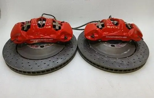 Porsche 911 992 Front Brake Caliper Pad/Carrier 9GT615123G
