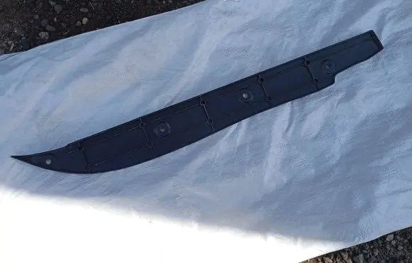 Porsche Cayenne (92A) Fender end trim 7P5854778