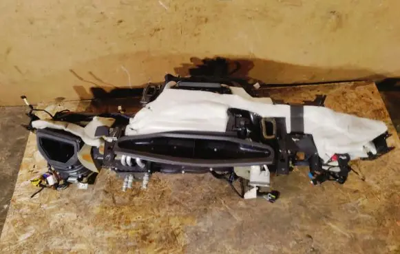 Interior heater climate box assembly