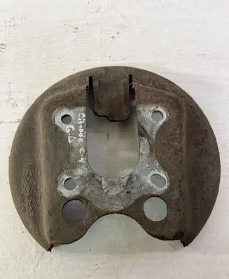 Citroen C4 I Rear brake disc plate dust cover 