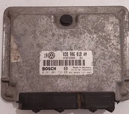Volkswagen Golf IV Engine control unit/module 038906018AN 28SA3455 0281001733