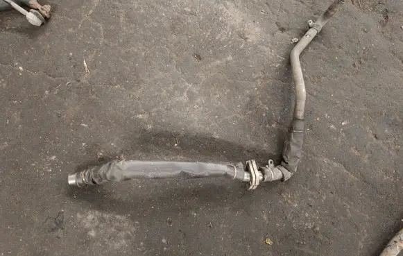 BMW X5 E53 Webasto auxiliary heater silencer