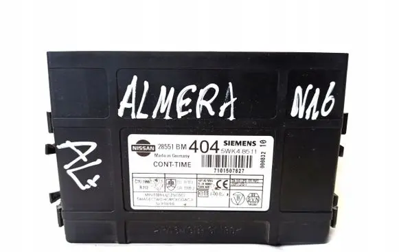 Nissan Almera N16 Comfort/convenience module 28551BM404
