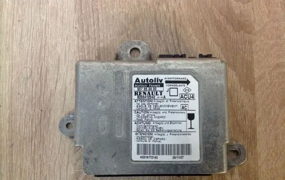 Renault Scenic II - Grand scenic II Airbag control unit/module 8200412042 607993600
