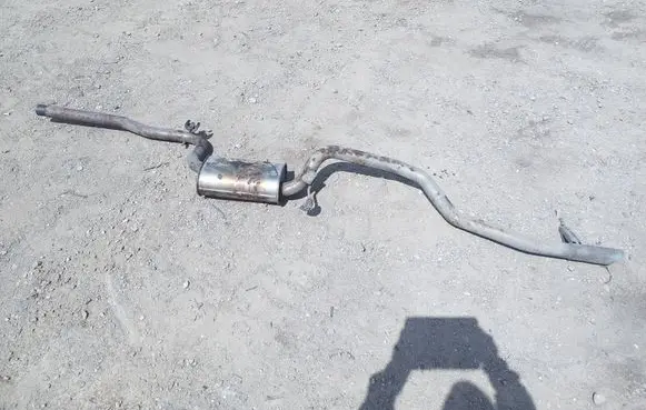 Volkswagen PASSAT B7 Muffler/silencer 3C0253411BK