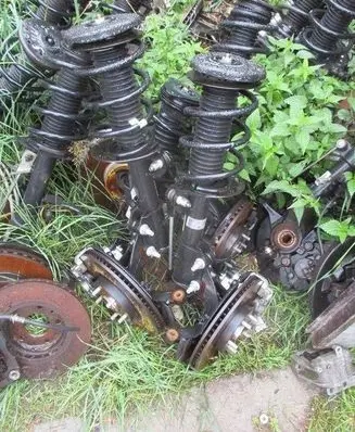 Ford Kuga III Front shock absorber with coil spring