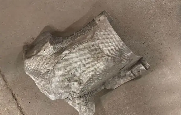Mercedes-Benz GLA W156 X156 Exhaust heat shield A2466624100