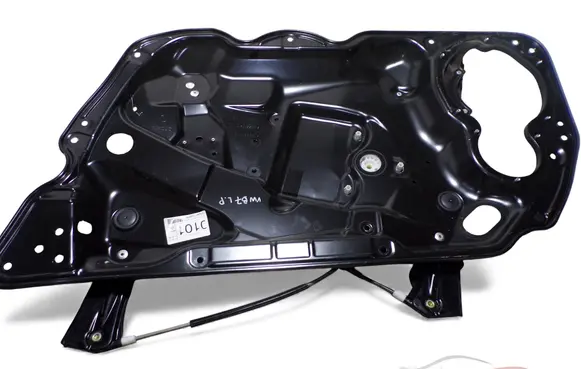 Volkswagen PASSAT B7 Front window lifting mechanism without motor 3AA837756