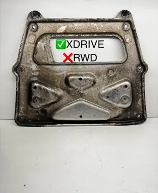 BMW 5 E60 E61 Engine splash shield/under tray 6768301 3110 10353212
