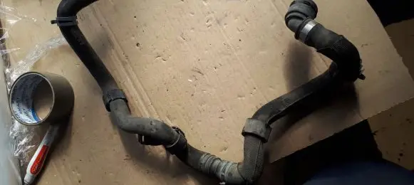 Audi A7 S7 4G Engine coolant pipe/hose 4G8122062