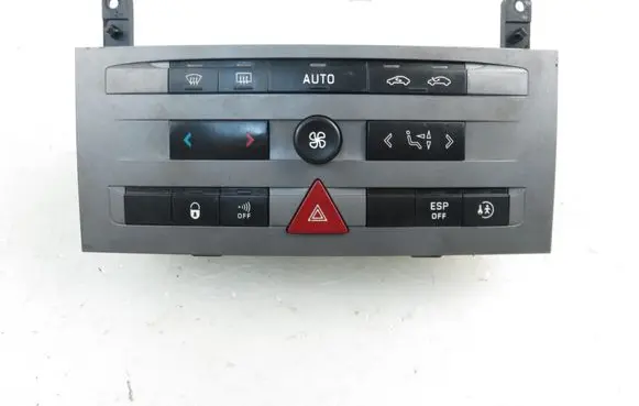 Peugeot 407 Interior fan control switch 96470290XT 96610448 96491577XT