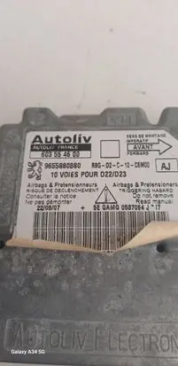 Peugeot 407 Airbag control unit/module 9655880880 603554600