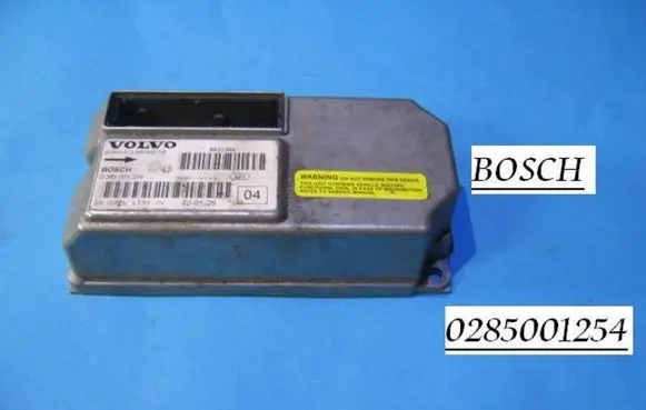 Volvo XC70 Airbag control unit/module 0285001254