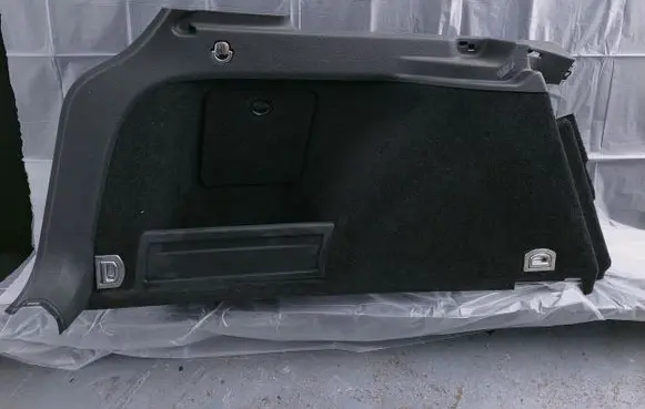 Volkswagen PASSAT B6 Trunk/boot lower side trim panel 3C9867427 AR100011071