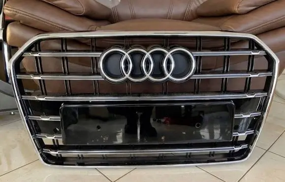 Audi A6 S6 C7 4G Front bumper upper radiator grill 4G0853653T 4G0853651L 4G0853651M