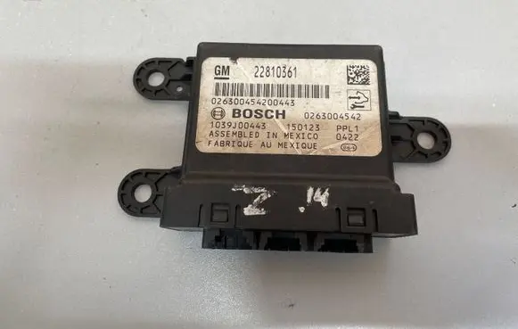 Opel Zafira C Parking PDC control unit/module 22810361