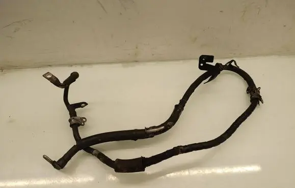 Volkswagen Touareg I Negative earth cable (battery) 