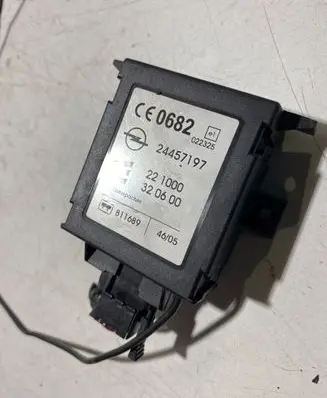 Opel Signum Auxiliary heating control unit/module 24457197 221000 811689