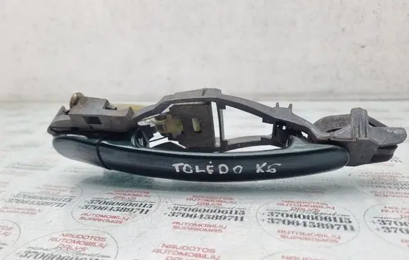 Rear door exterior handle