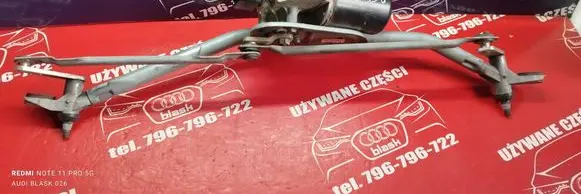 Audi A6 S6 C5 4B Front wiper linkage and motor 4B1955603A 8D1955113C
