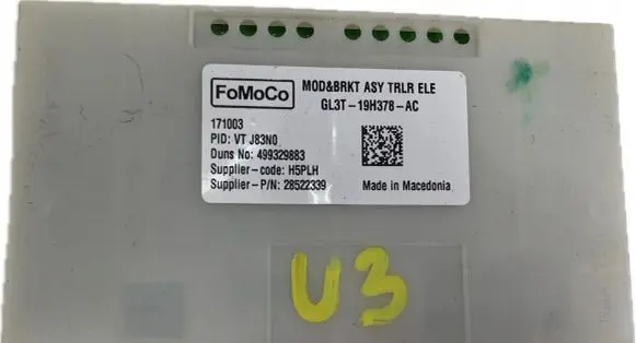 Ford F150 Other control units/modules GL3T-19H378-AC