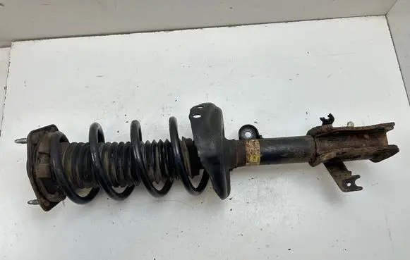 Front shock absorber with coil spring