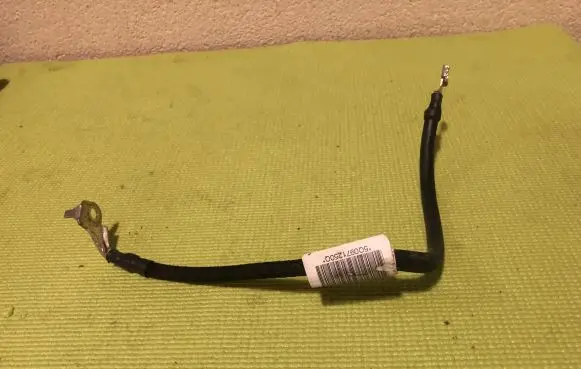 Negative earth cable (battery)