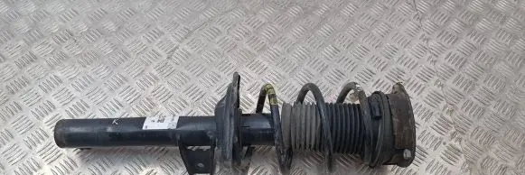 Front shock absorber with coil spring