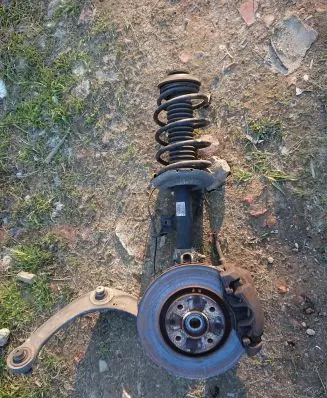 Citroen C4 II Front wheel hub spindle knuckle