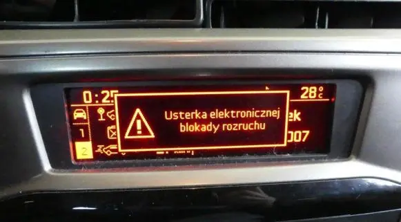 Peugeot 301 Screen/display/small screen 9813760080 IMPRK1240672
