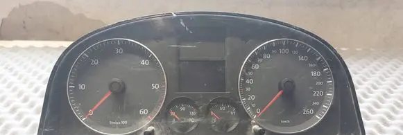 Volkswagen Touran I Speedometer (instrument cluster) 1T0920862F V0011000 VWZ7Z0F3832429