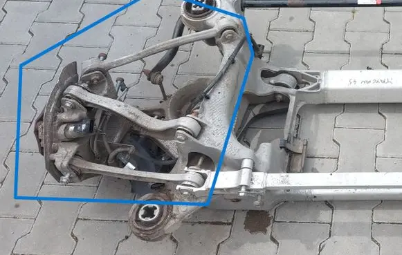 Porsche Taycan 9J1 Rear control arm PORTAY