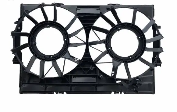 Audi A8 S8 D4 4H Radiator cooling fan shroud 4H0121003F 4H0121003M 4H0121003P