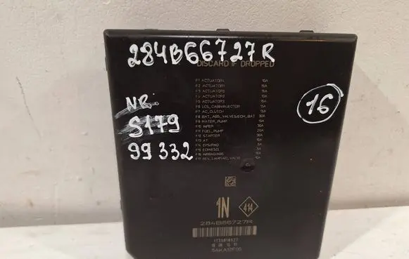 Renault Megane IV Fuse module 284B66727R